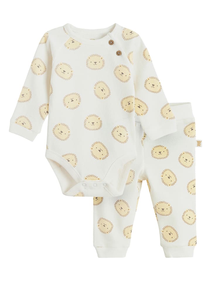 2-delige outfit wit