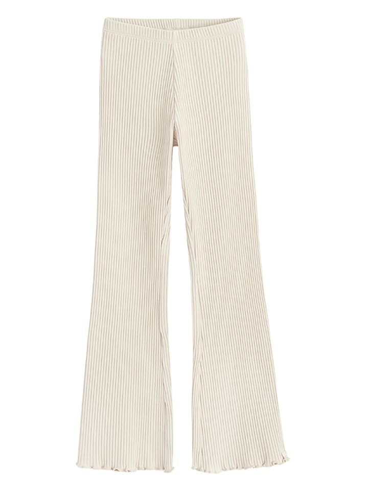 Schlagleggings in Beige