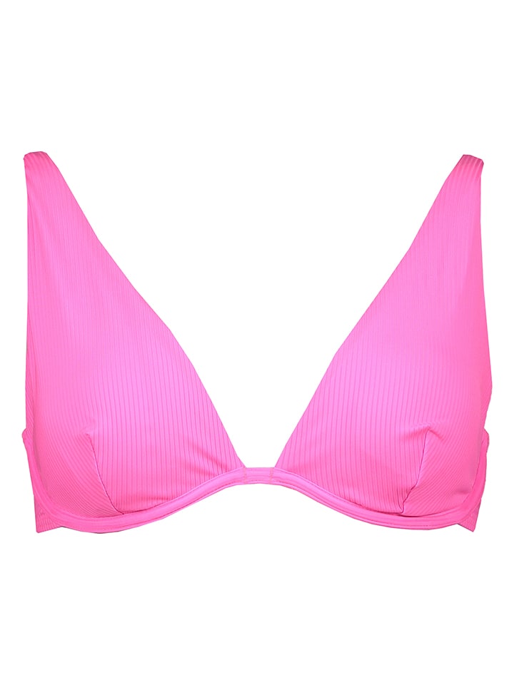 Biustonosz bikini w kolorze różowym