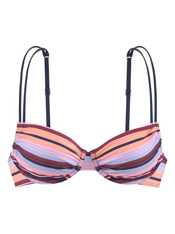 Biustonosz bikini ze wzorem