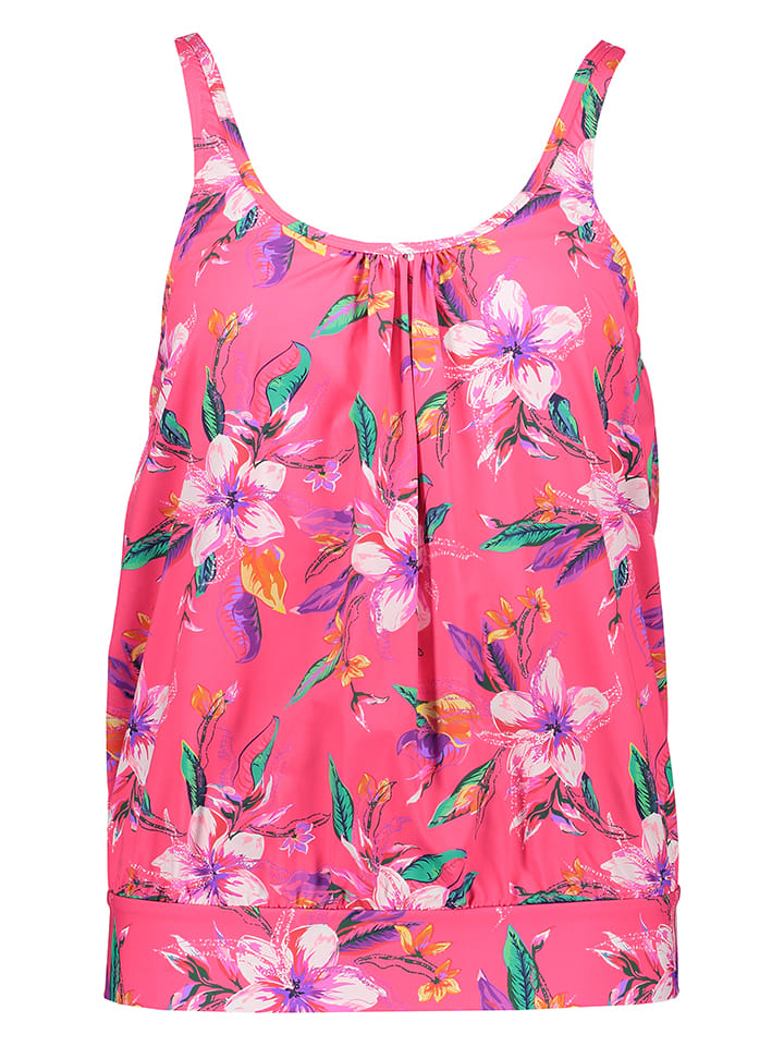 Koszulka tankini w kolorze różowym