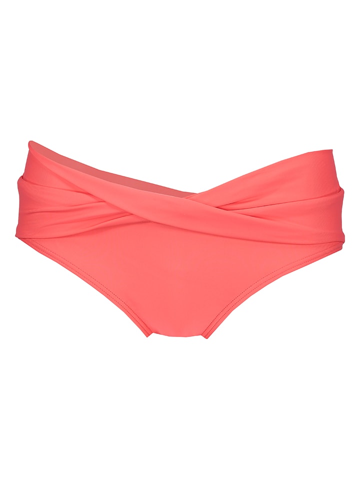 Figi bikini w kolorze koralowym
