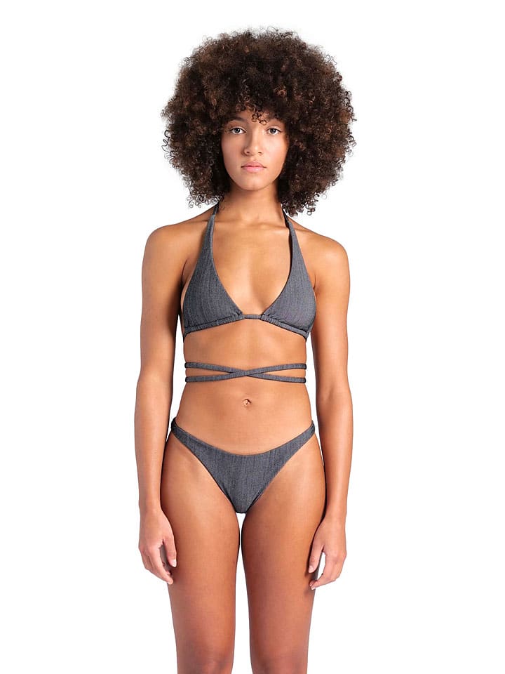 Bikini "Tech Wool" w kolorze czarnym
