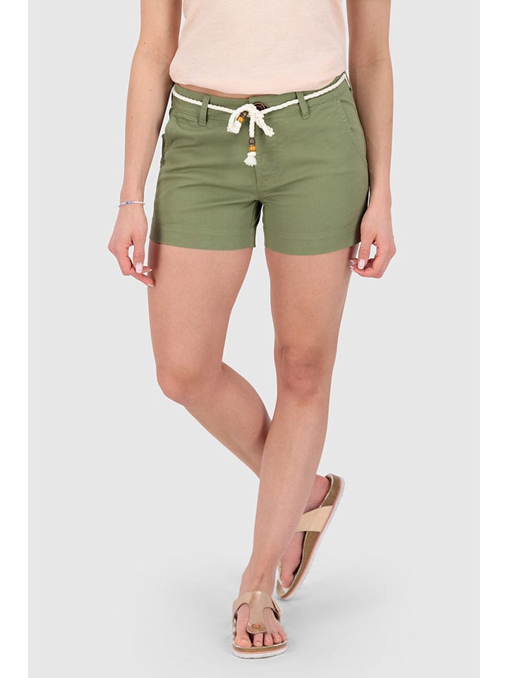 Szorty "Reina" w kolorze khaki