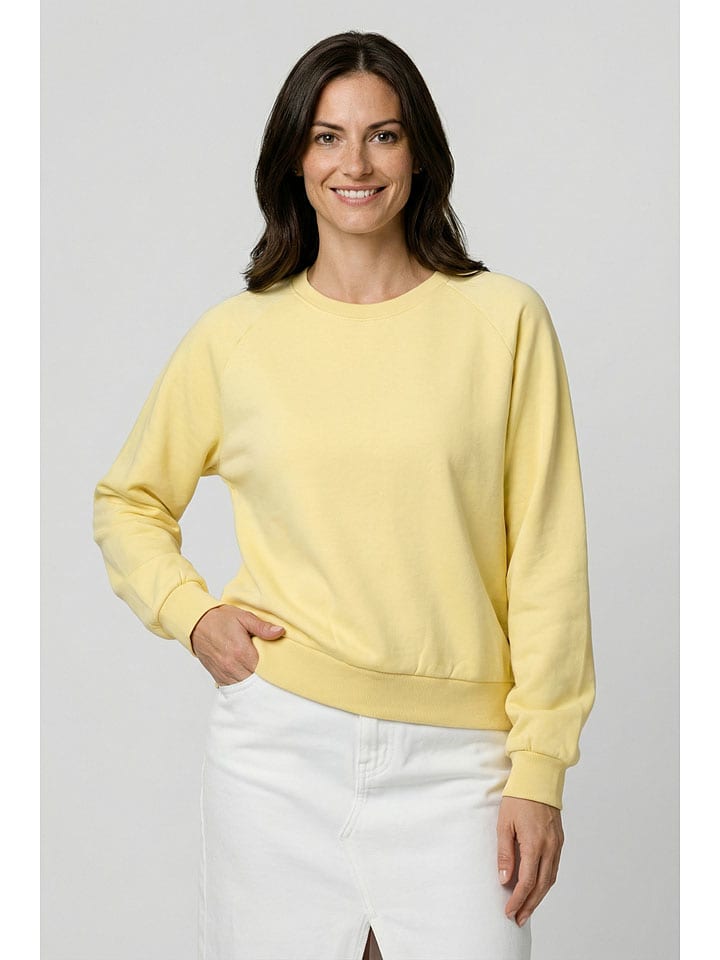 Sweatshirt "Thyra" geel