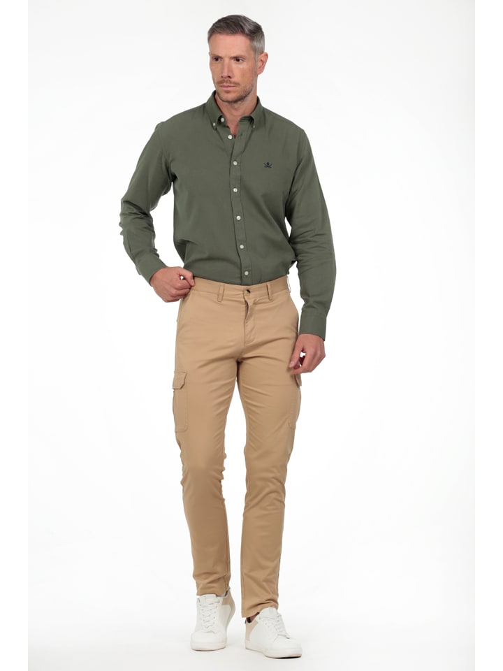 Cargochinobroek beige