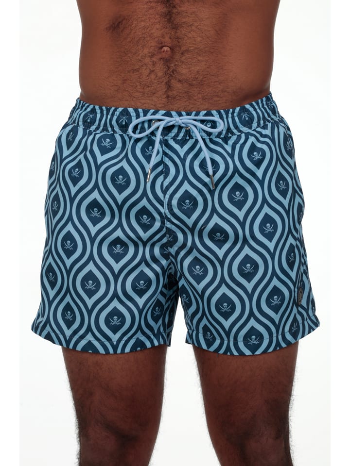 Badeshorts in Blau