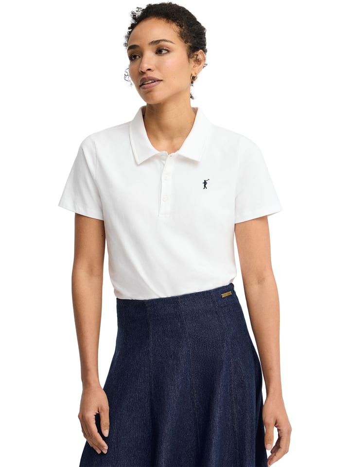 Poloshirt in Weiß