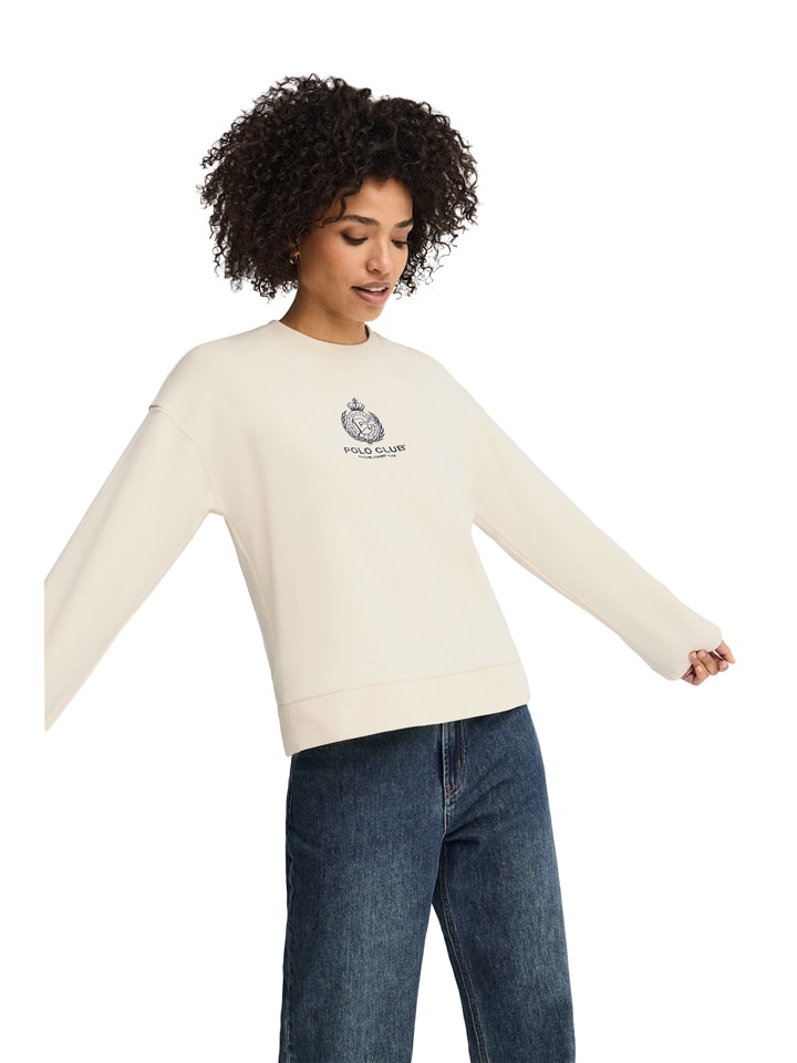 Bluza w kolorze kremowym