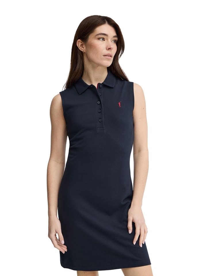 Kleid in Dunkelblau