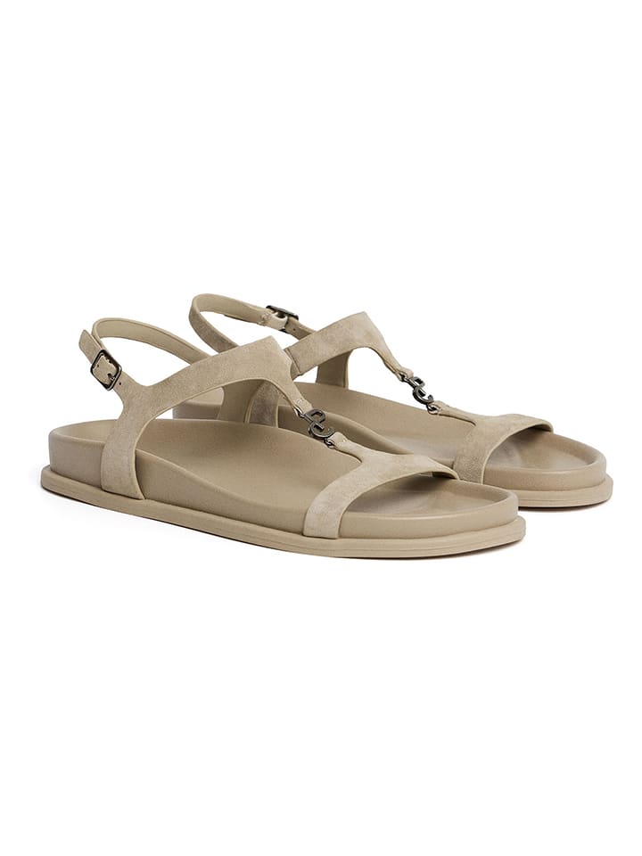 Sandalen in Beige