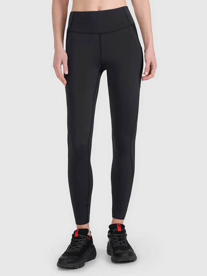 Legginsy sportowe w kolorze czarnym