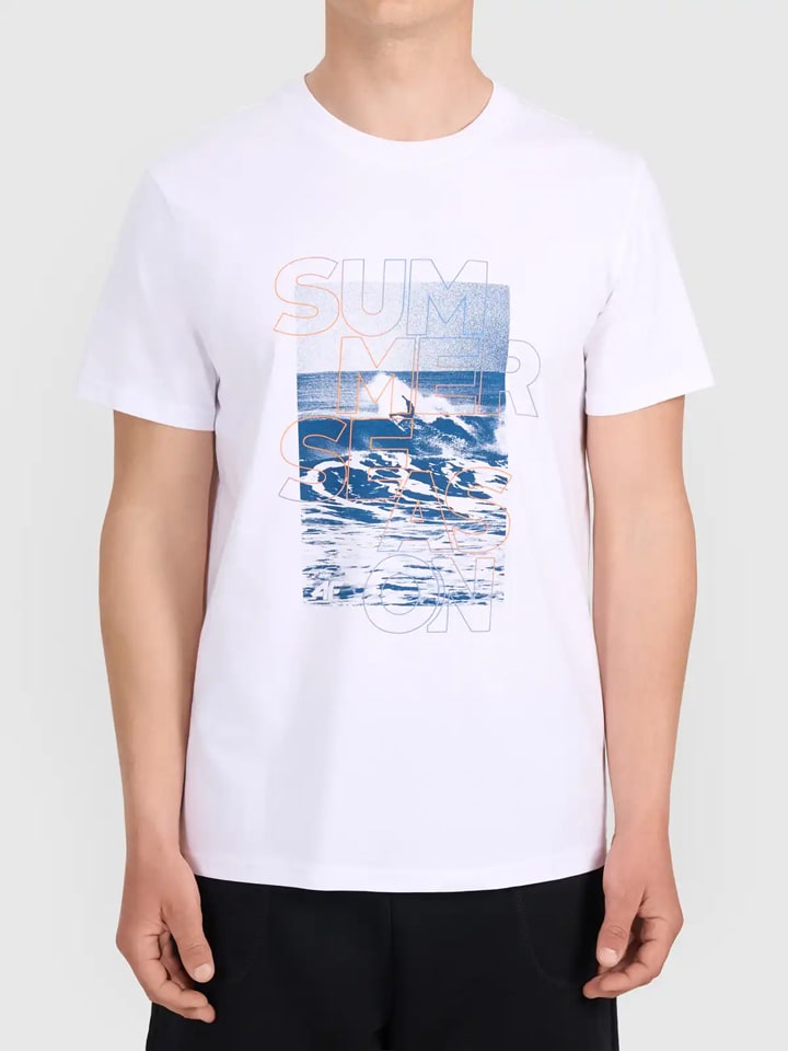 Shirt in Weiß