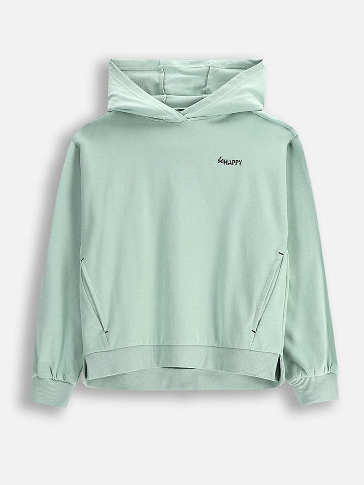 Hoodie in Türkis