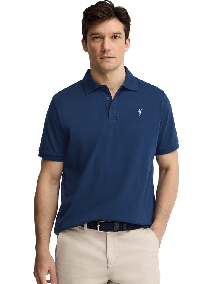 Poloshirt in Blau