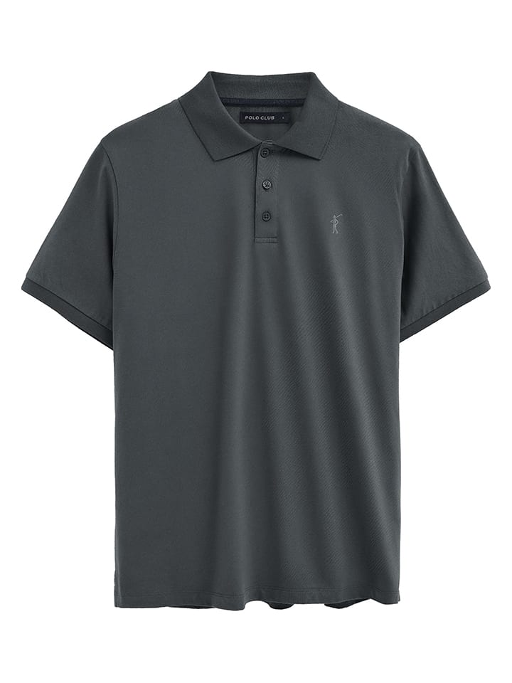 Koszulka polo w kolorze ciemnoszarym