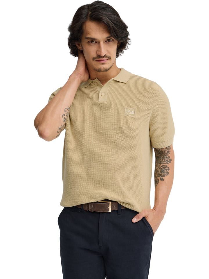 Poloshirt in Beige