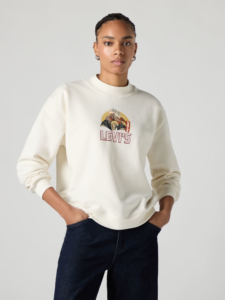 Bluza w kolorze kremowym