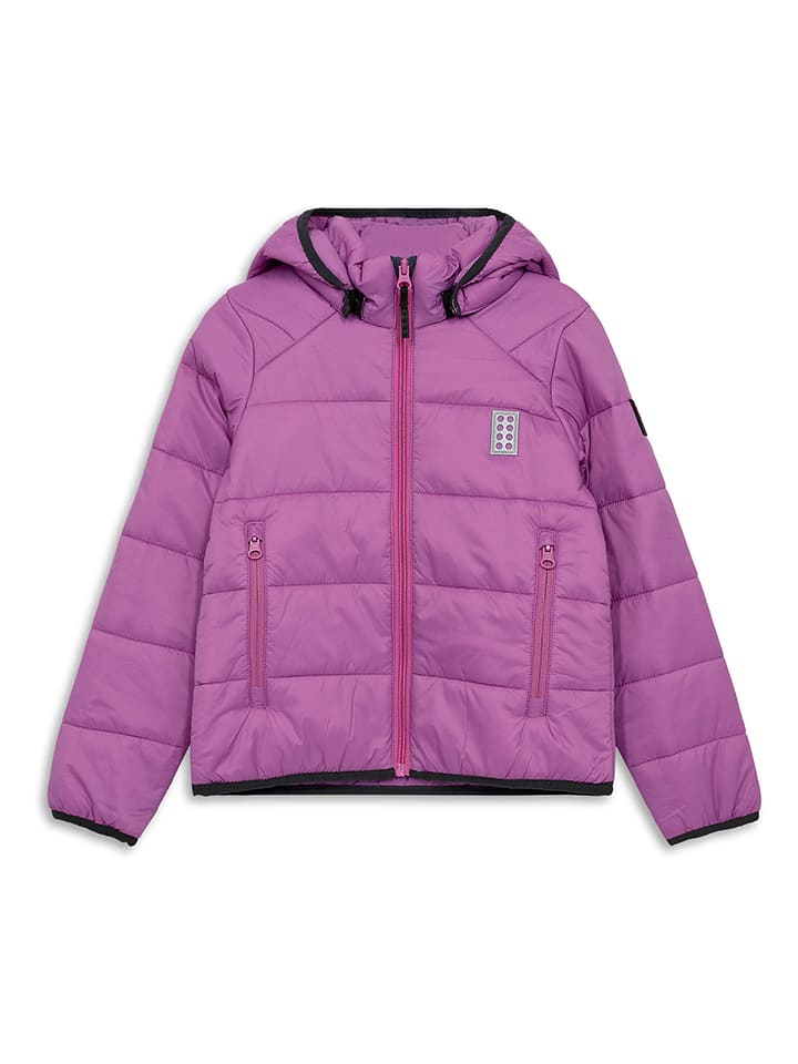 Steppjacke in Lila