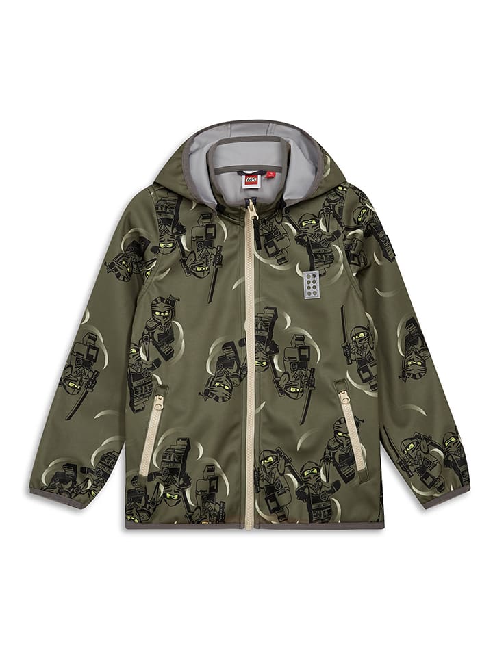 Softshelljacke in Khaki
