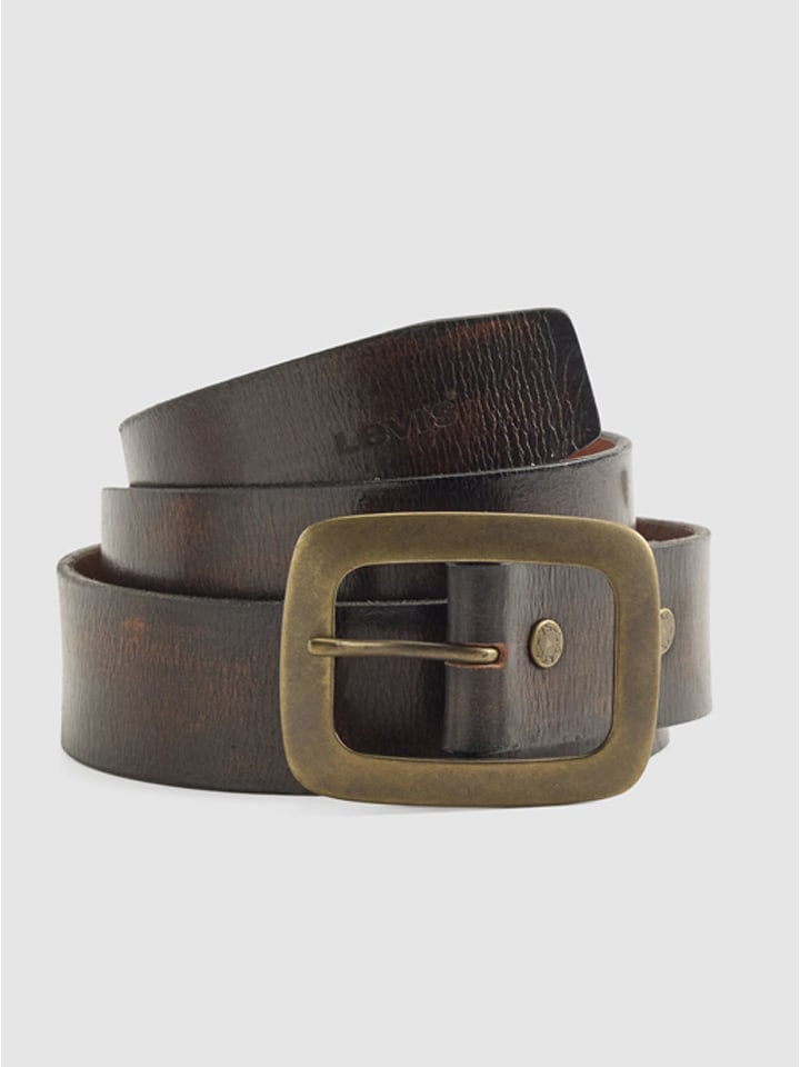 Leder-Gürtel "Jordan" in Braun