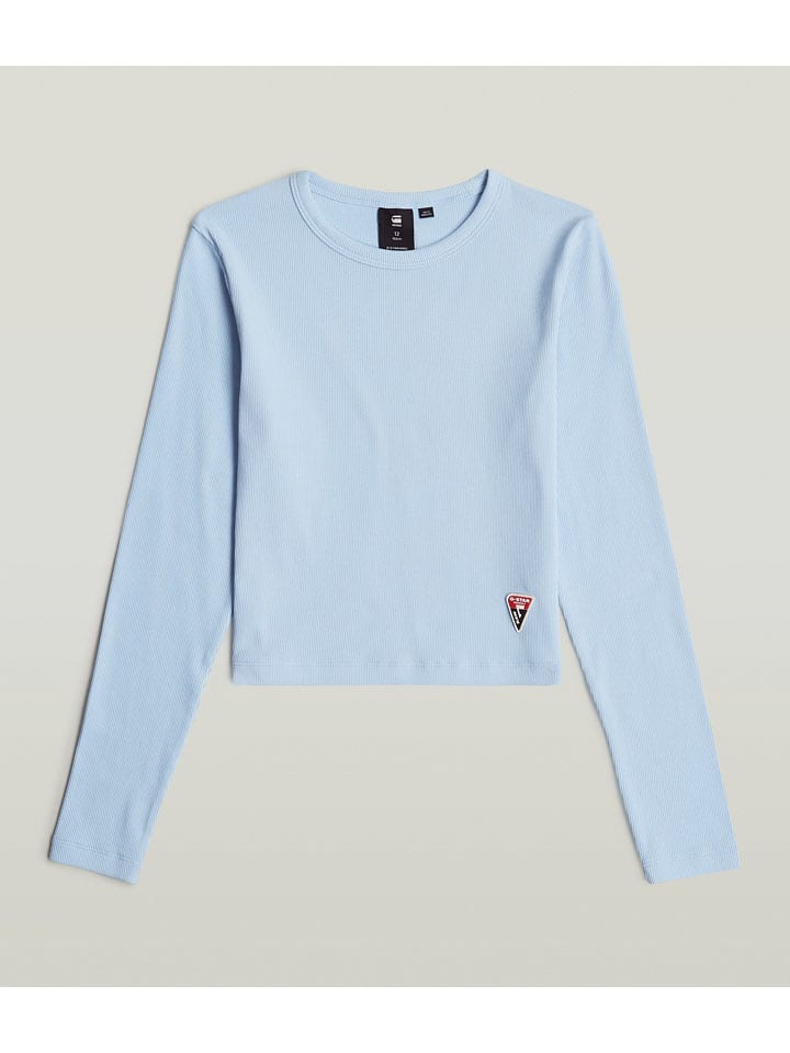 Longsleeve in Hellblau