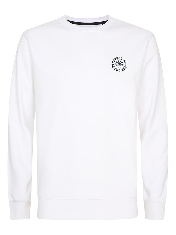 Sweatshirt in Weiß
