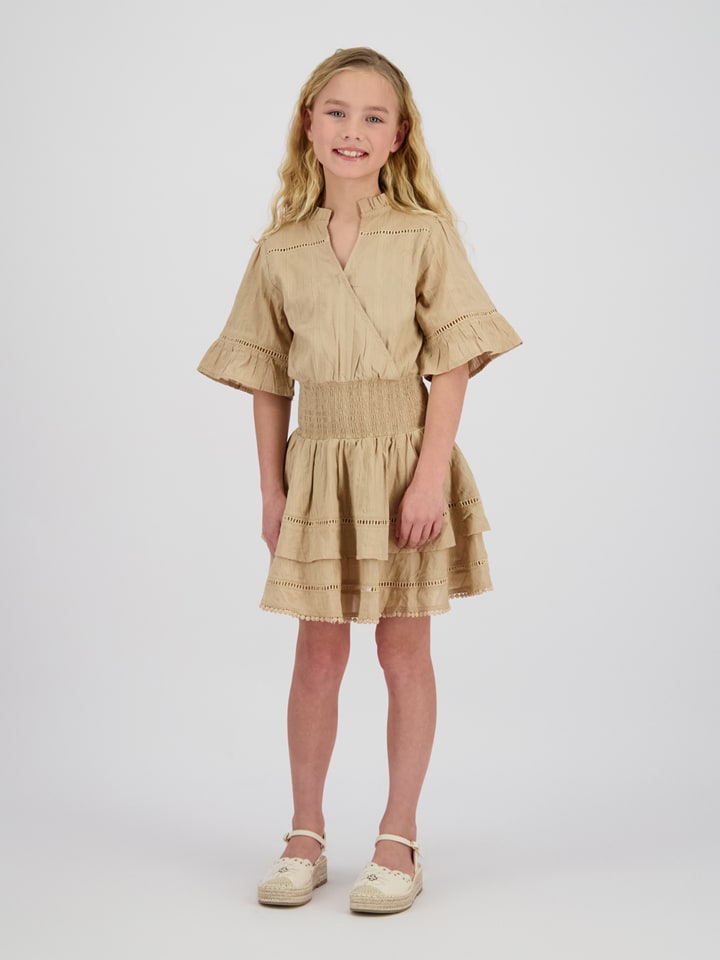 Kleid in Beige