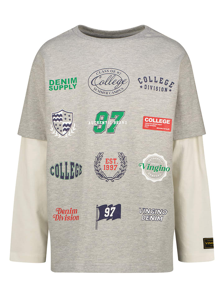 Longsleeve in Grau
