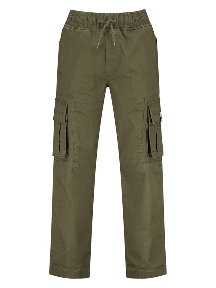 Bojówki w kolorze khaki