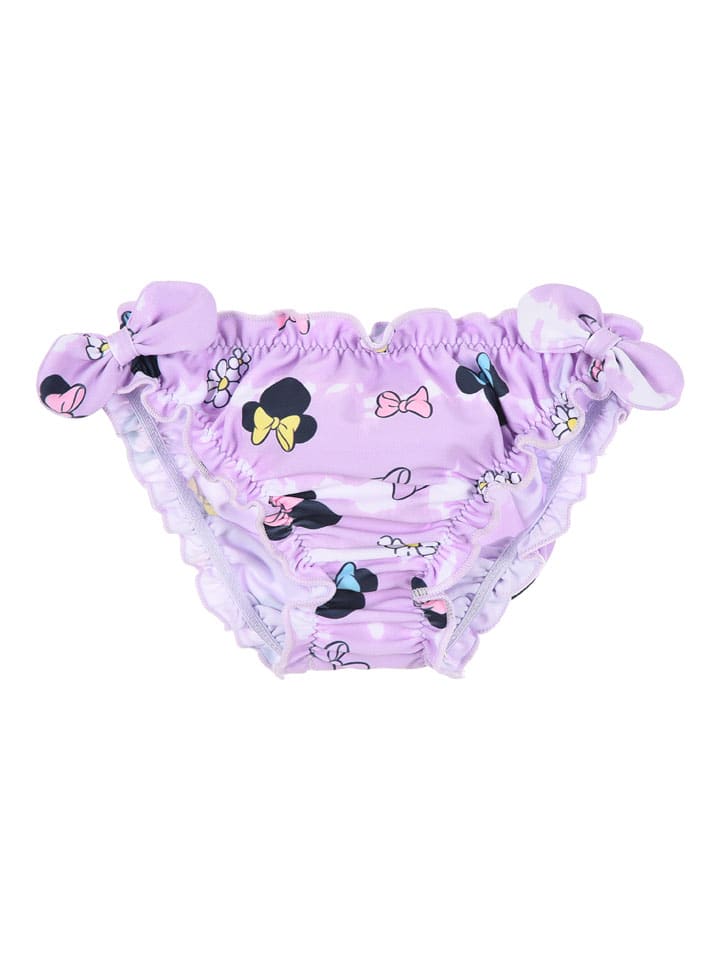 Kąpielówki "Minnie" w kolorze fioletowym