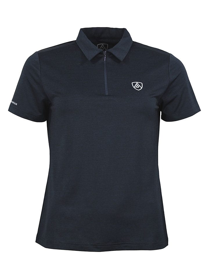 Funkcyjna koszulka polo "Achance" w kolorze granatowym