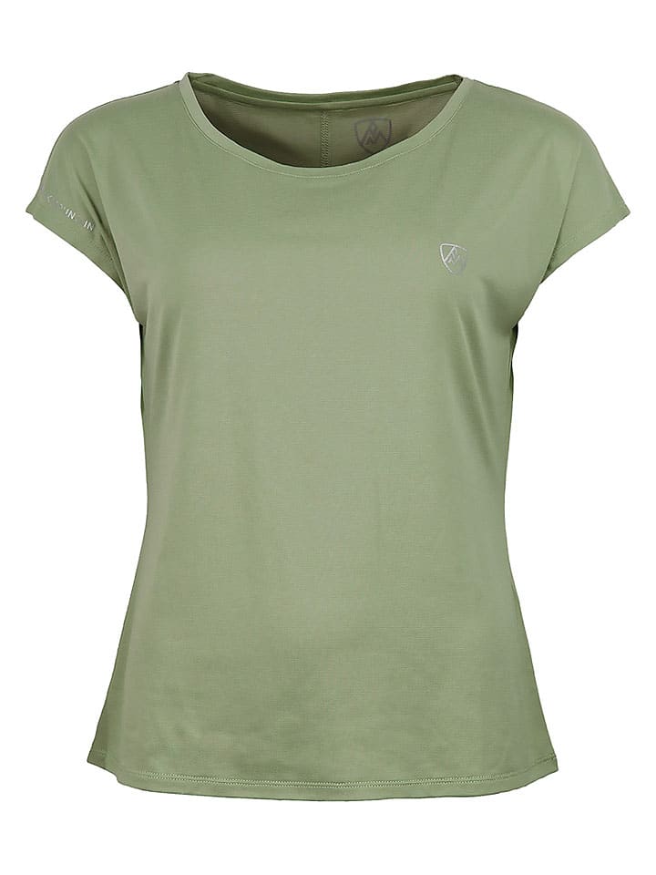 Koszulka funkcyjna "Azoka" w kolorze khaki