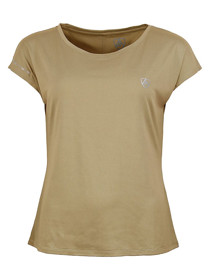Funktionsshirt "Azoka" in Taupe