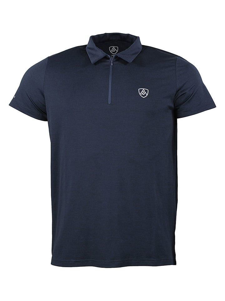 Funkcyjna koszulka polo "Chance" w kolorze granatowym