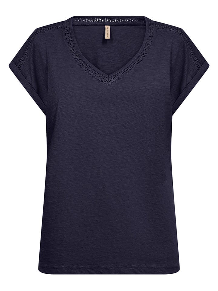 Shirt "Babette" in Dunkelblau
