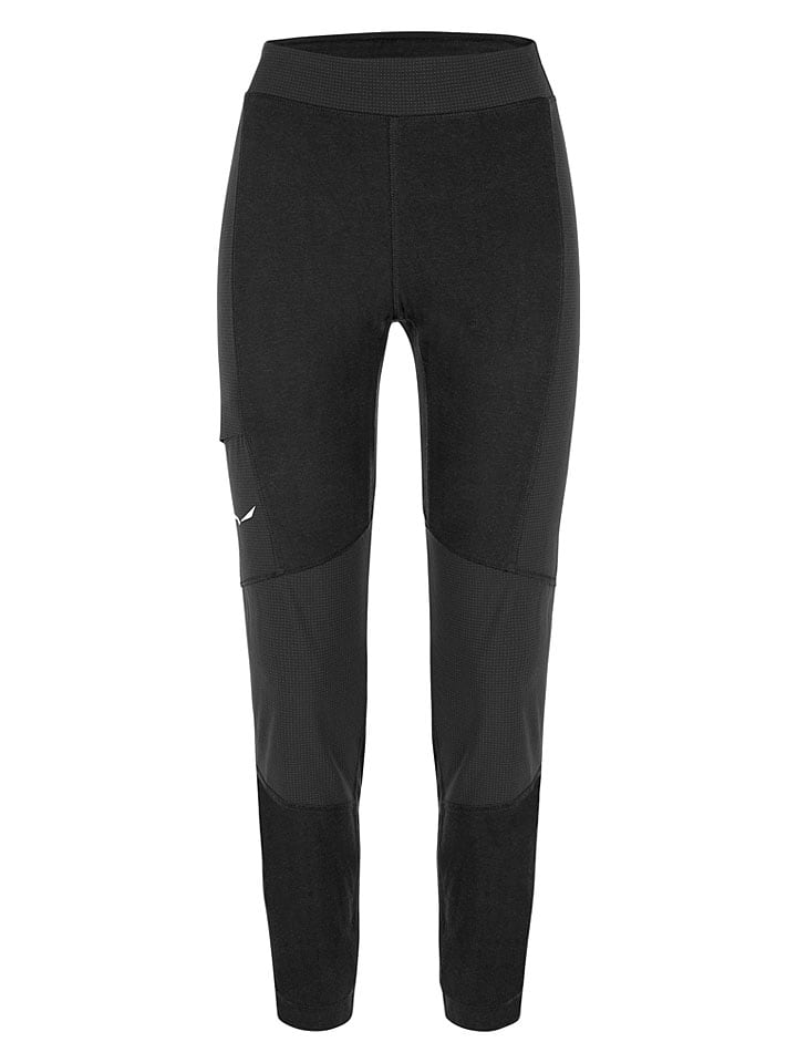 Legginsy funkcyjne "Alpine Hemp" w kolorze czarnym