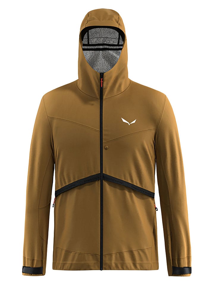 Kurtka hybrydowa "Puez Powertex" w kolorze khaki