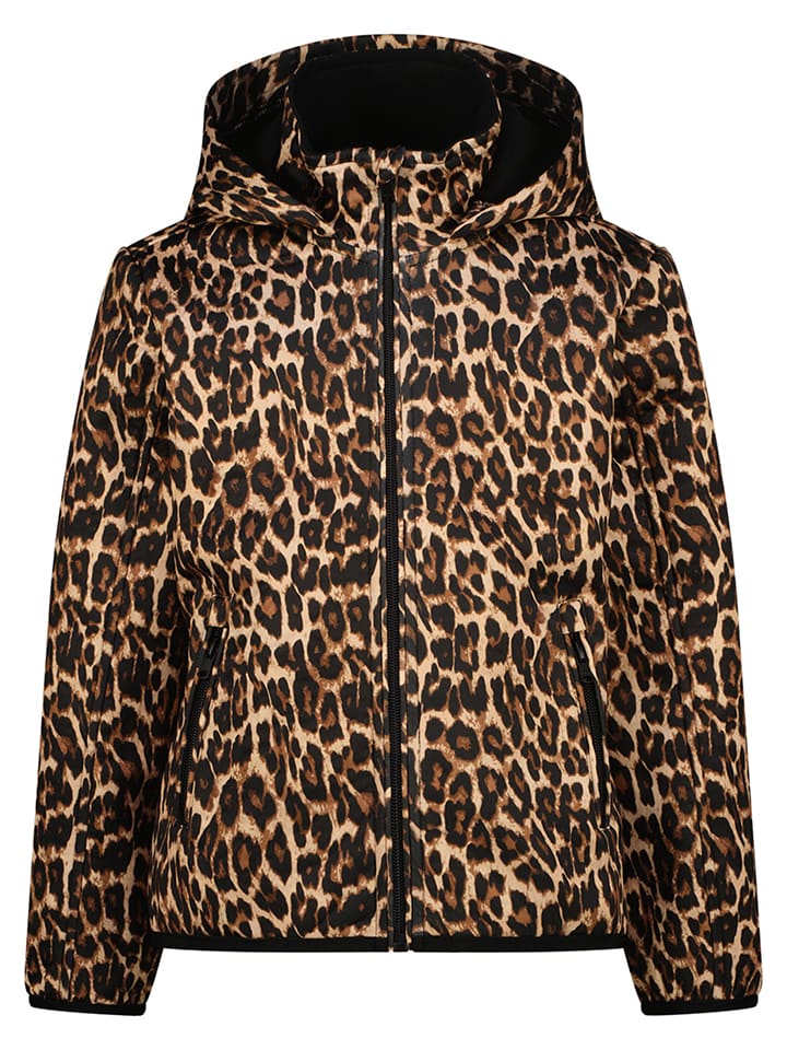 Übergangsjacke in Braun/ Schwarz