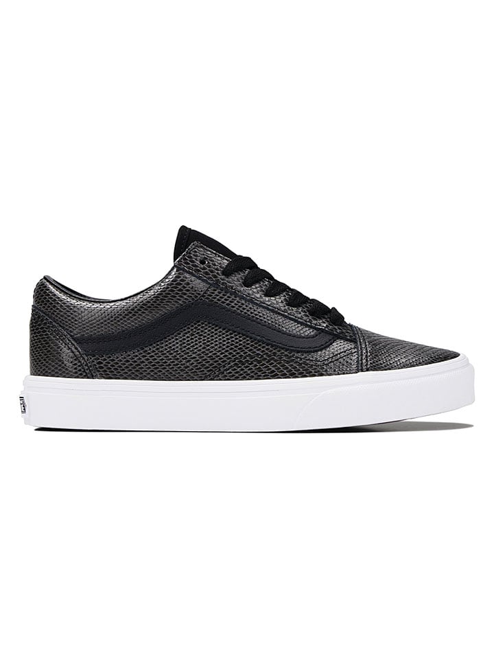 Skórzane sneakersy "Old Skool" w kolorze czarnym