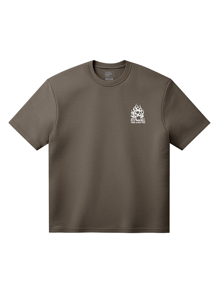 Shirt in Hellbraun