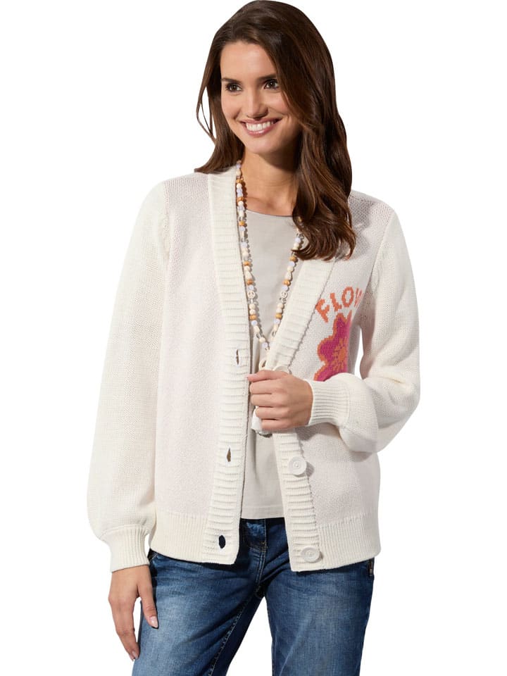 Cardigan in Weiß
