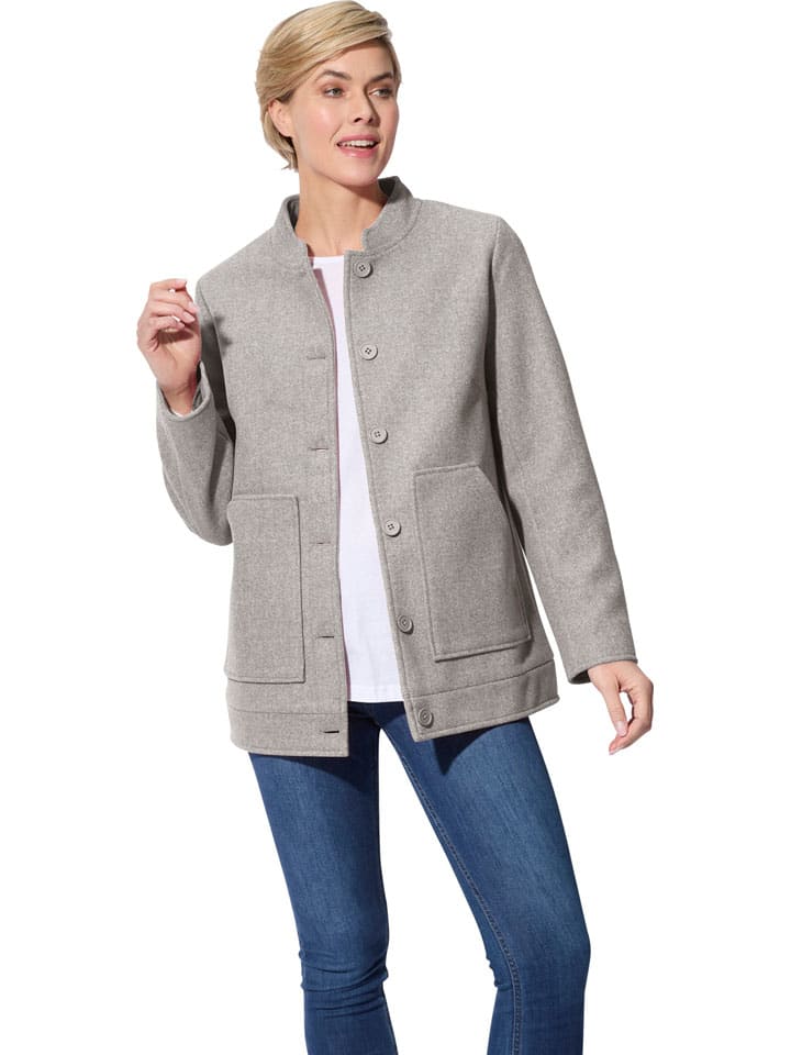 Übergangsjacke in Grau