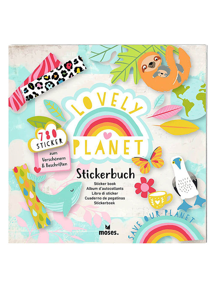 Stickerbuch "Lovely Planet" - ab 3 Jahren