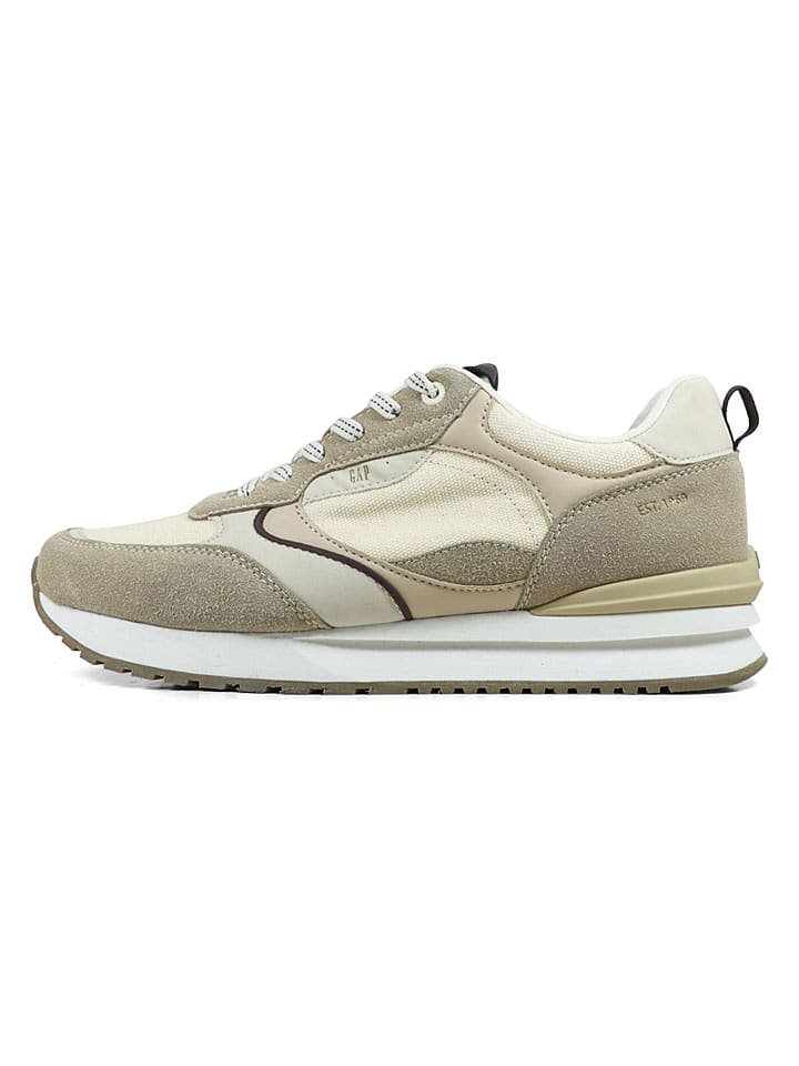 Sneakers "Run Spirit City" in Beige/ Taupe