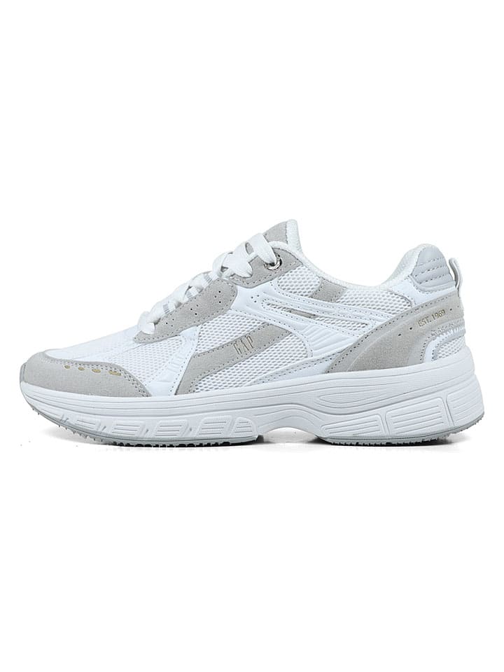 Sneakersy "Sunset CLS" w kolorze biało-szarobrązowym