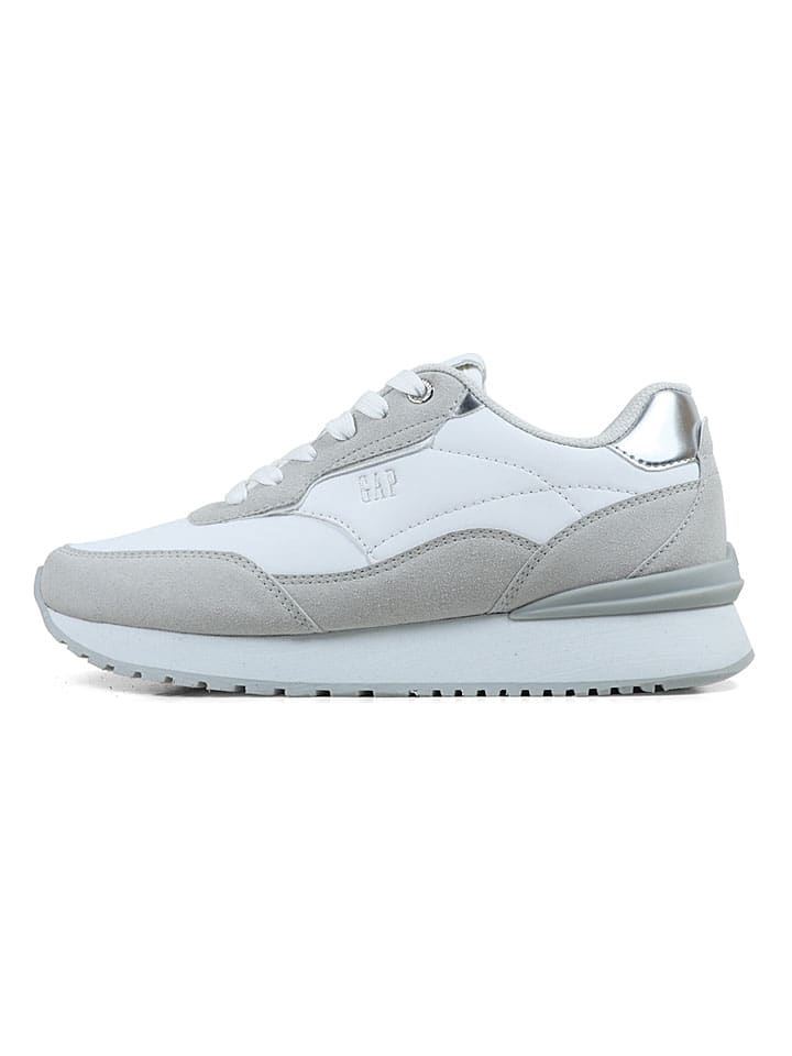 Sneakers "Concord" in Weiß/ Grau