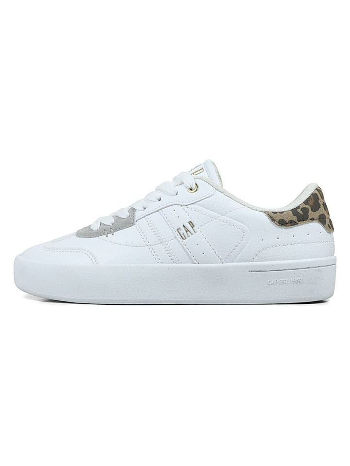 Sneakersy "Boudler" w kolorze białym