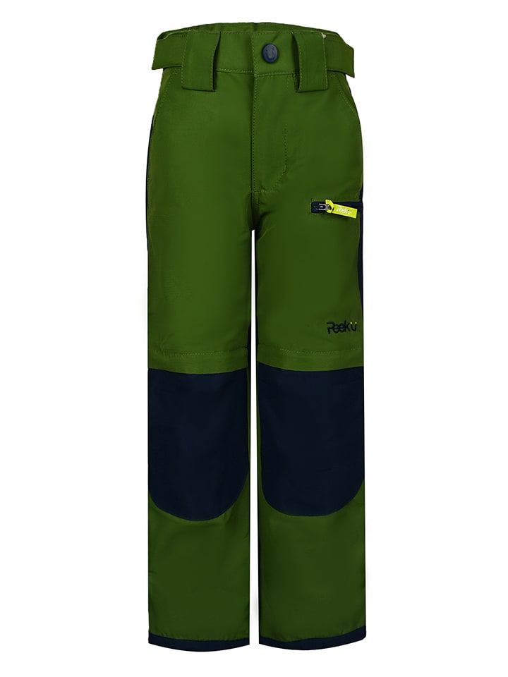 Zippoff-Trekkinghose "Terra" in Grün/ Dunkelblau