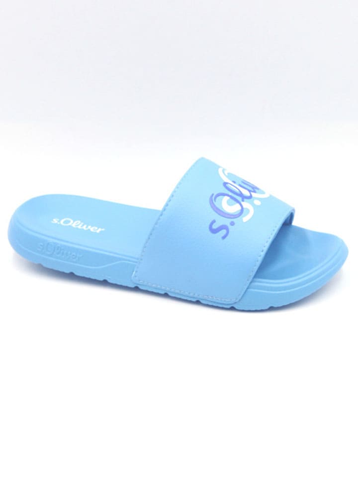 Slippers lichtblauw